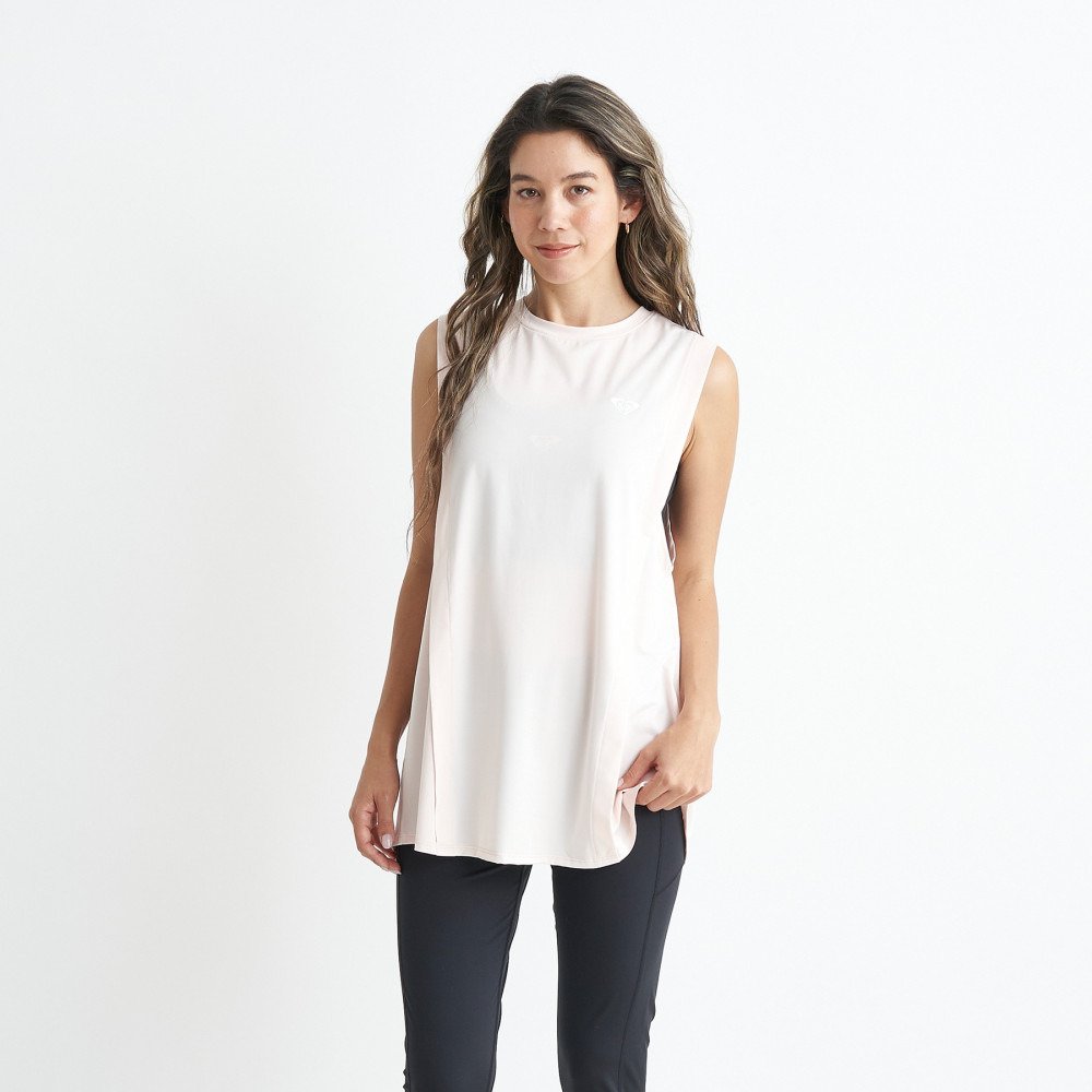 ロキシー（ROXY）（レディース）ノースリーブトップス SIMPLY CALM TANK 24SPRSL241518PNK