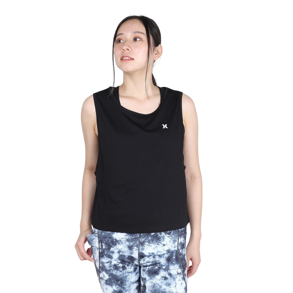 ハーレー（HURLEY）（レディース）ファントム タイ ダイ タンクトップ 水陸両用 WUT2421006-BLK