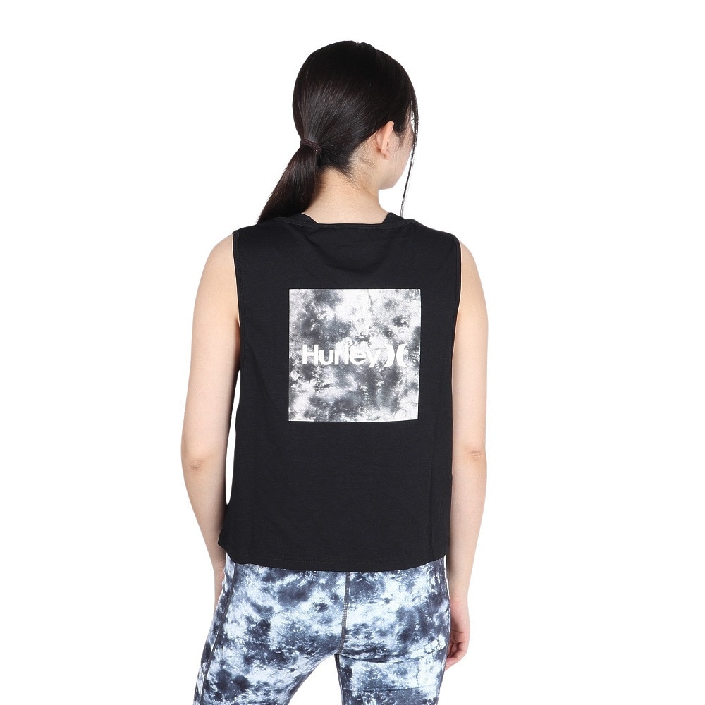 ハーレー（HURLEY）（レディース）ファントム タイ ダイ タンクトップ 水陸両用 WUT2421006-BLK