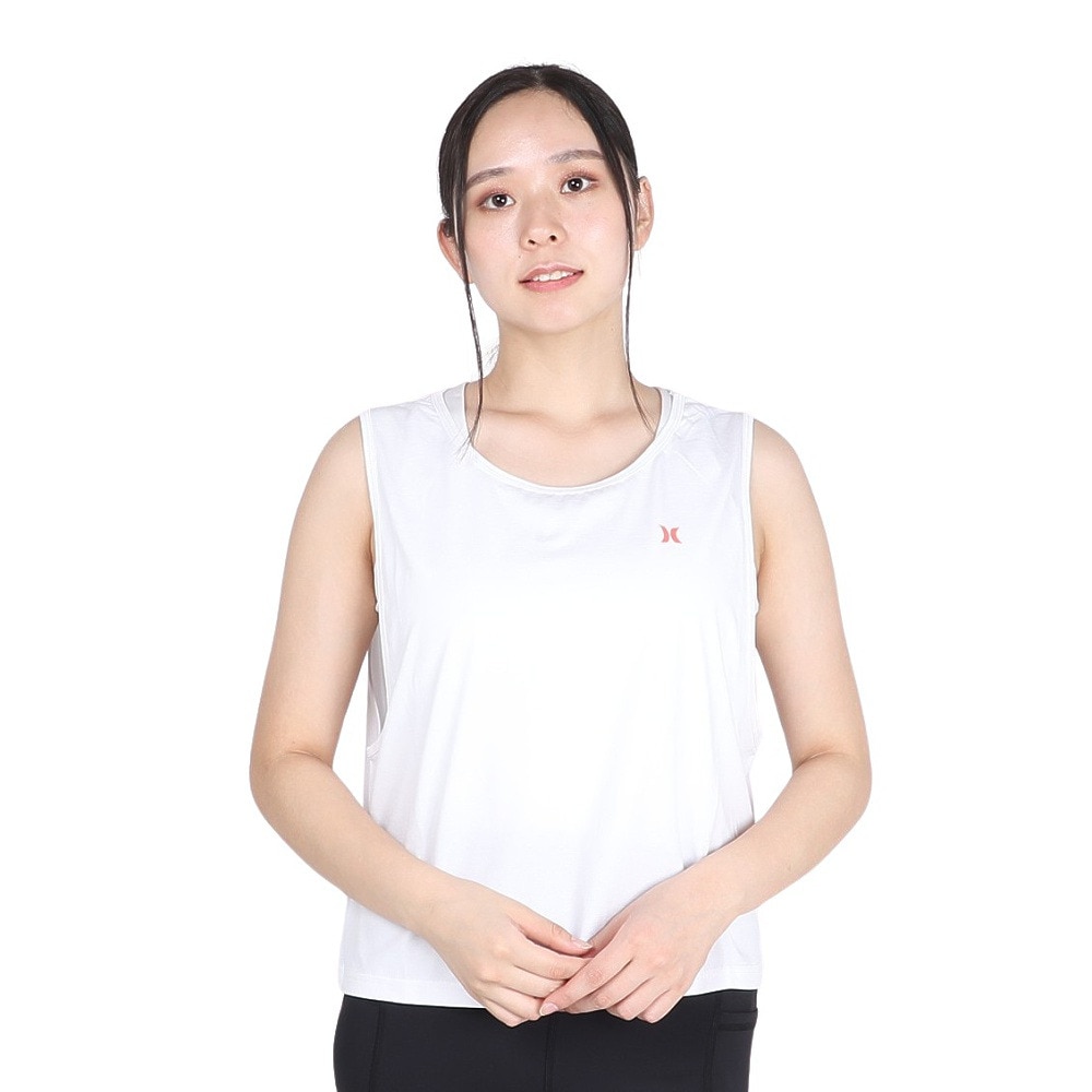 ハーレー（HURLEY）（レディース）ファントム タイ ダイ タンクトップ 水陸両用 WUT2421006-WHT1