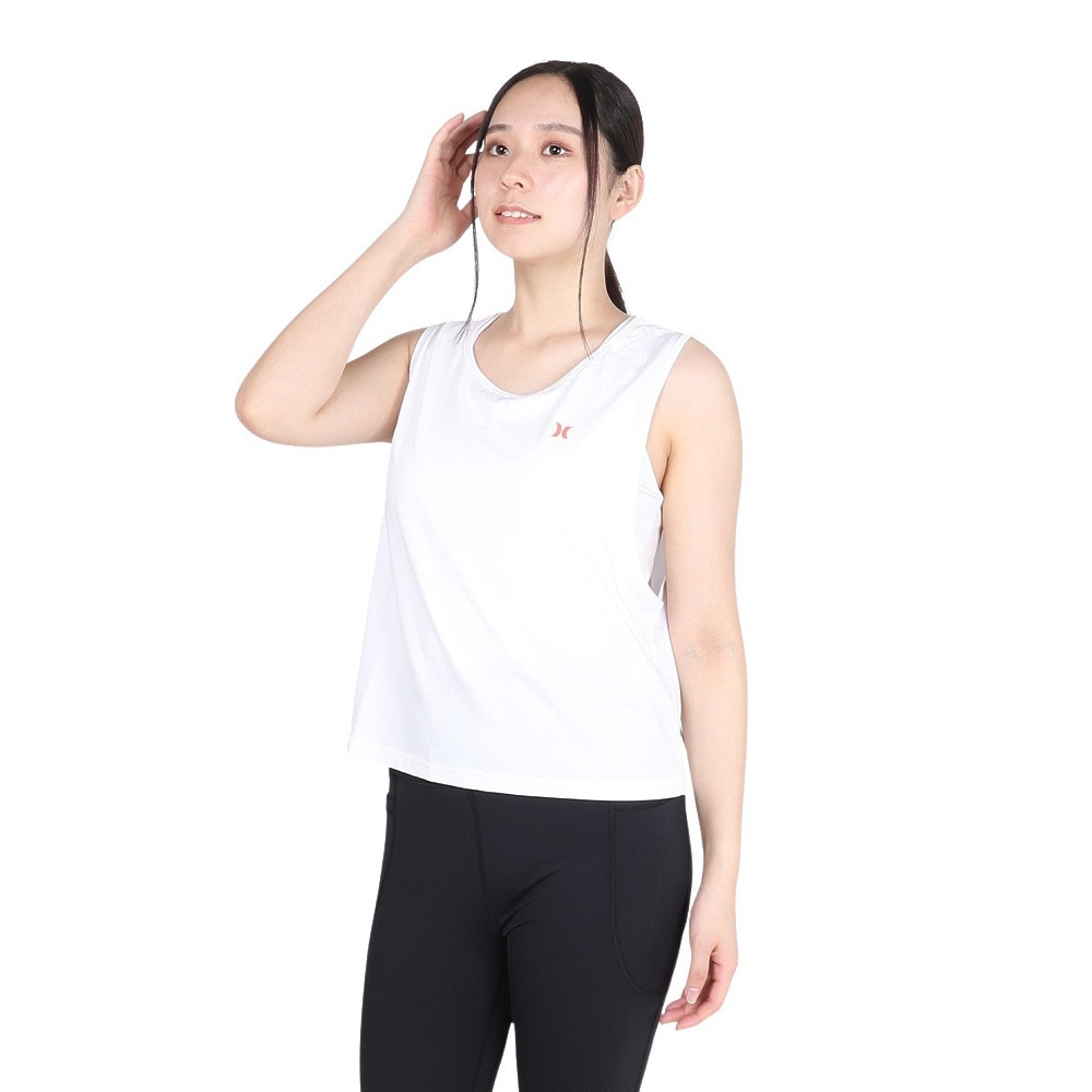 ハーレー（HURLEY）（レディース）ファントム タイ ダイ タンクトップ 水陸両用 WUT2421006-WHT1