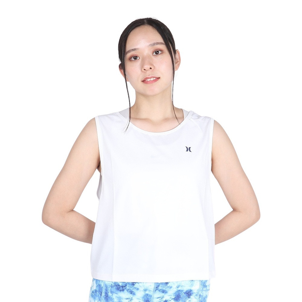 ハーレー（HURLEY）（レディース）ファントム タイ ダイ タンクトップ 水陸両用 WUT2421006-WHT2