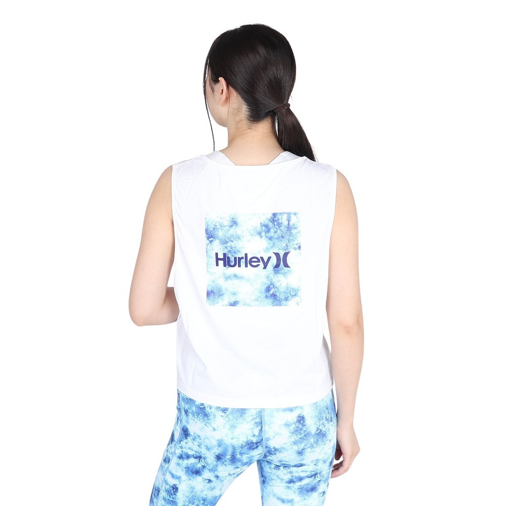 ハーレー（HURLEY）（レディース）ファントム タイ ダイ タンクトップ 水陸両用 WUT2421006-WHT2