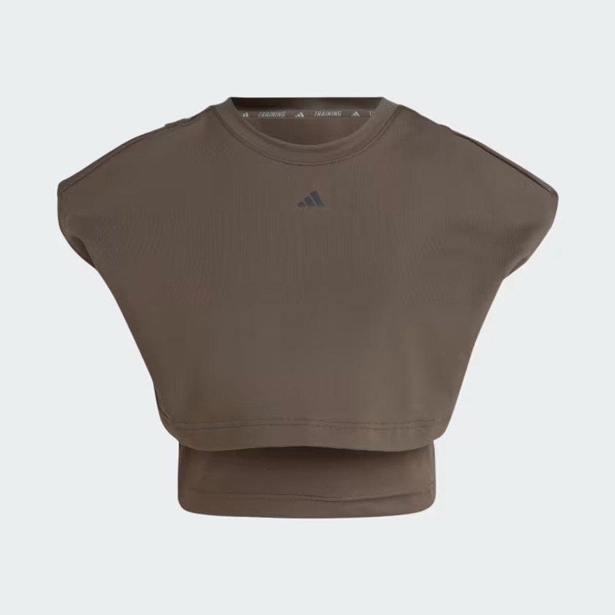 アディダス（adidas）（レディース）パワー ボクシー フレンチテリー スリーストライプス タンクトップ JUC78-IW3187