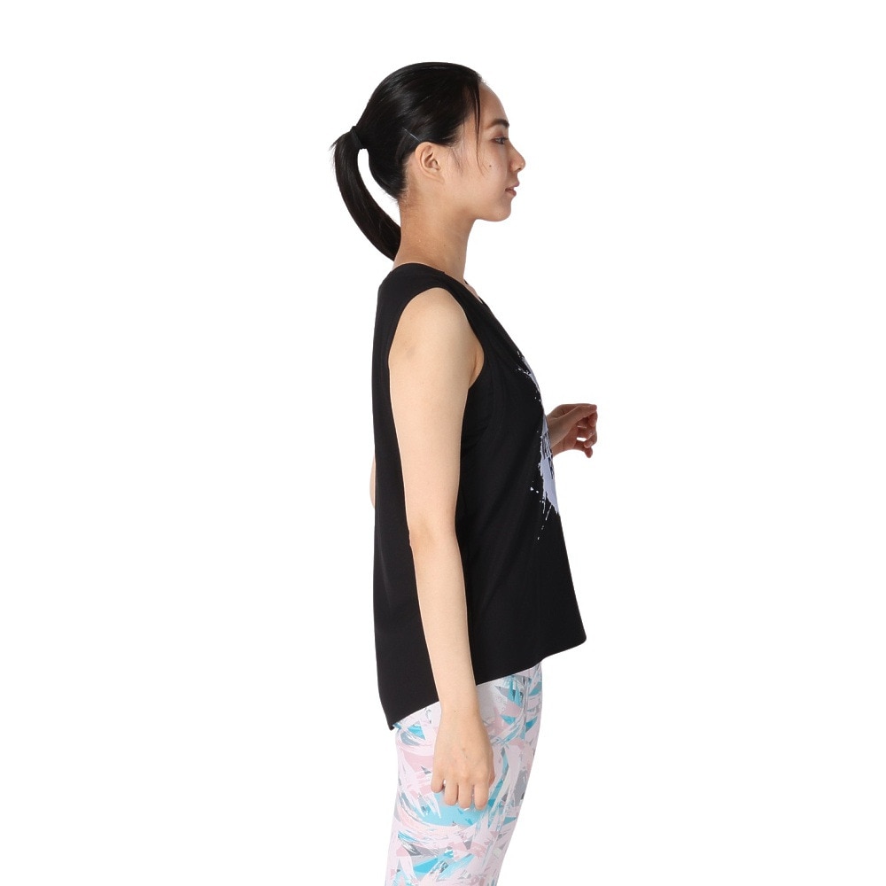ロキシー（ROXY）（レディース）PAINT YOUR LIFE タンクトップ ノースリーブ 水陸両用 25SURSL252561BLK