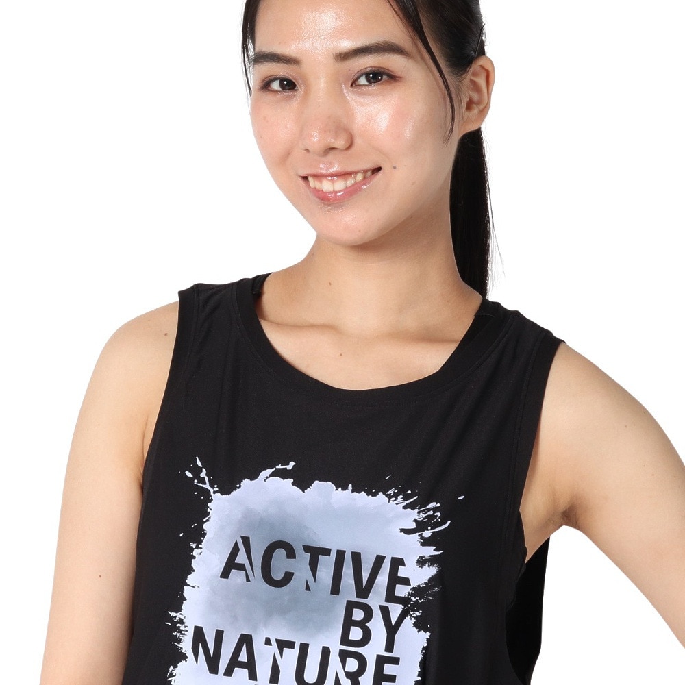 ロキシー（ROXY）（レディース）PAINT YOUR LIFE タンクトップ ノースリーブ 水陸両用 25SURSL252561BLK