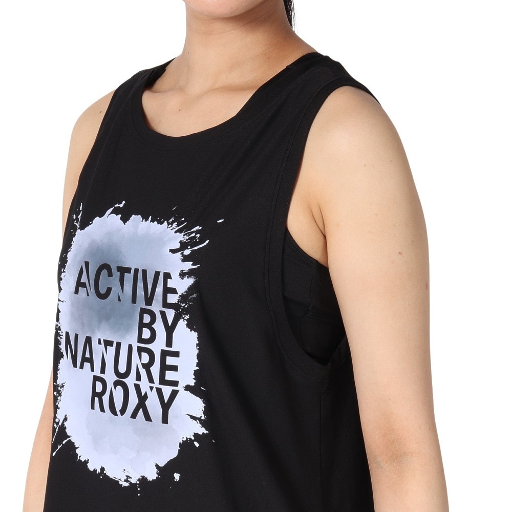 ロキシー（ROXY）（レディース）PAINT YOUR LIFE タンクトップ ノースリーブ 水陸両用 25SURSL252561BLK