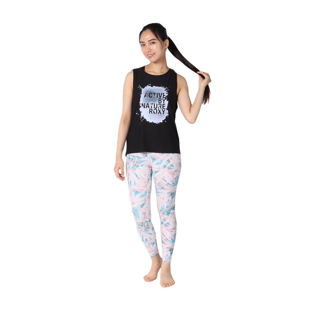 ロキシー（ROXY）（レディース）PAINT YOUR LIFE タンクトップ ノースリーブ 水陸両用 25SURSL252561BLK