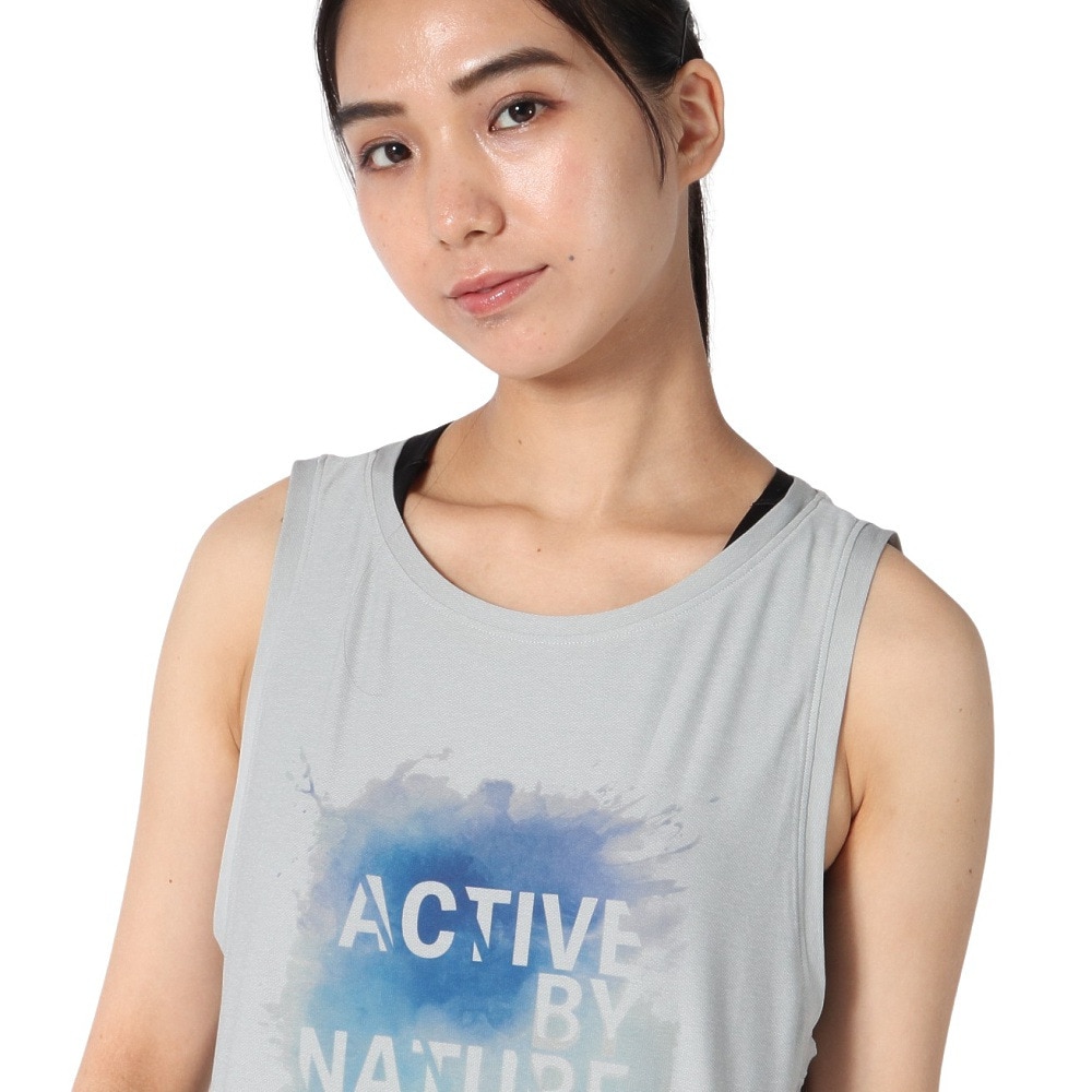 ロキシー（ROXY）（レディース）PAINT YOUR LIFE タンクトップ ノースリーブ 水陸両用 25SURSL252561LGY