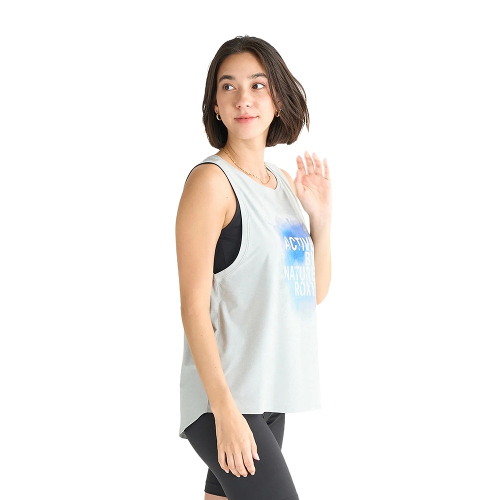 ロキシー（ROXY）（レディース）PAINT YOUR LIFE タンクトップ ノースリーブ 水陸両用 25SURSL252561LGY