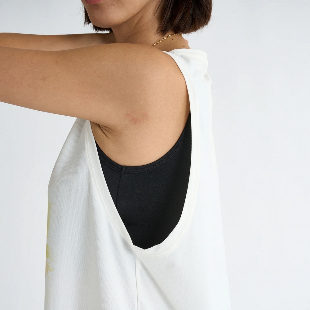 ロキシー（ROXY）（レディース）PAINT YOUR LIFE タンクトップ ノースリーブ 水陸両用 25SURSL252561WHT