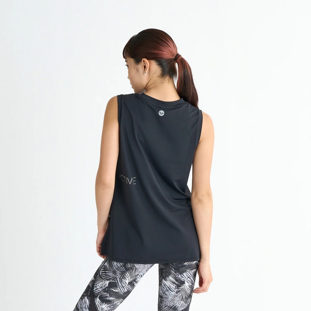 ロキシー（ROXY）（レディース）TREASURE YOUR HEALTH タンクトップ ノースリーブ 水陸両用 25SURSL252562BLK