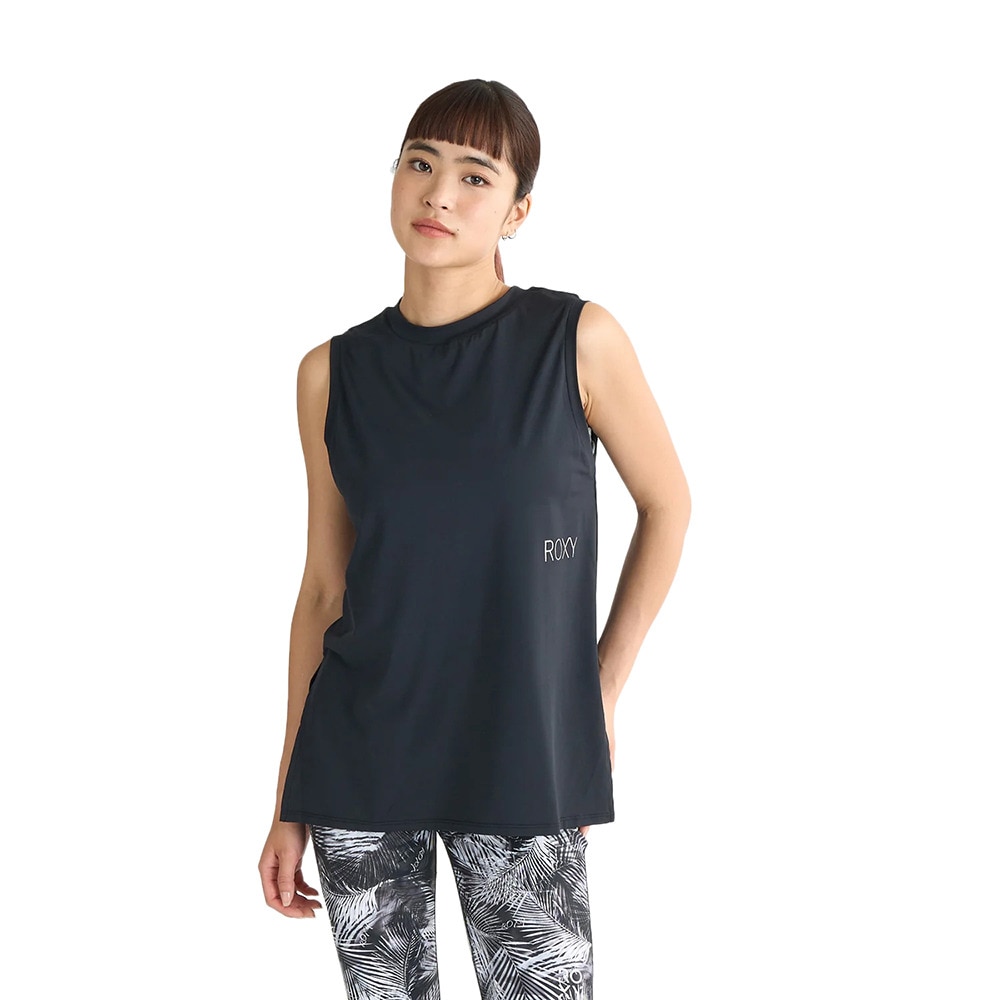 ロキシー（ROXY）（レディース）TREASURE YOUR HEALTH タンクトップ ノースリーブ 水陸両用 25SURSL252562BLK