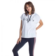 ロキシー（ROXY）（レディース）速乾 UVカット Tシャツ STAGE RSL202504 WHT