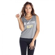 ロキシー（ROXY）（レディース）吸水 速乾 UVカット トップス BE ACTIVE ROXY SET TANK RSL204520 GRY