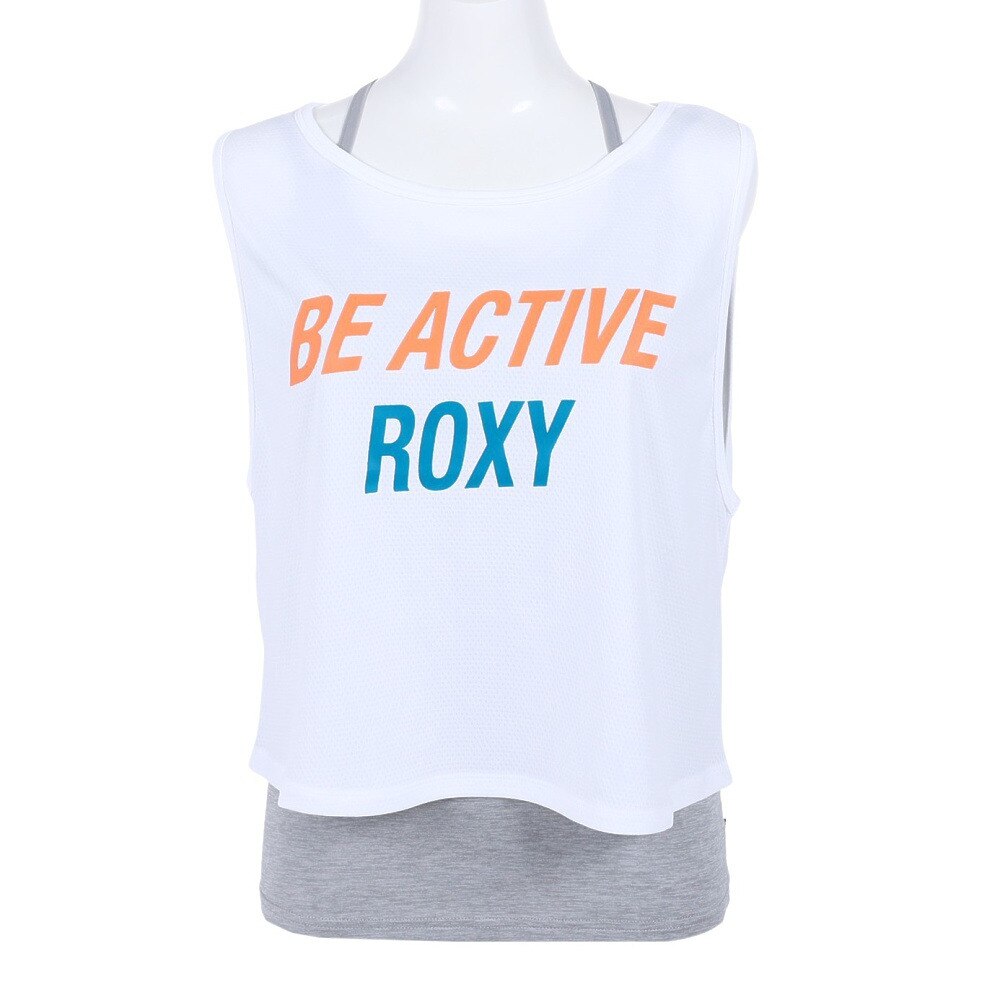 ロキシー（ROXY）（レディース）吸水 速乾 UVカット トップス BE ACTIVE ROXY SET TANK RSL204520 WHT