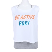 ロキシー（ROXY）（レディース）吸水 速乾 UVカット トップス BE ACTIVE ROXY SET TANK RSL204520 WHT