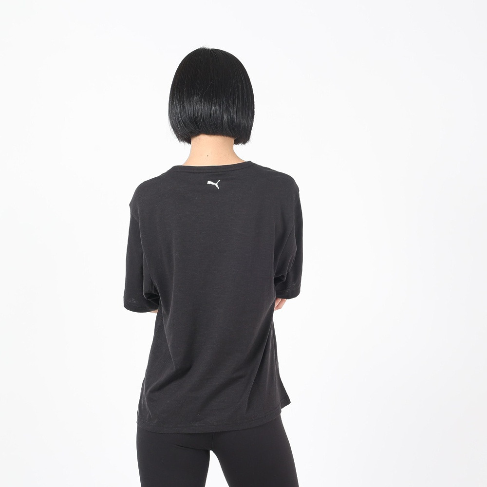 プーマ（PUMA）（レディース）FIT オーバーサイズ半袖Tシャツ 525498 01 BLK