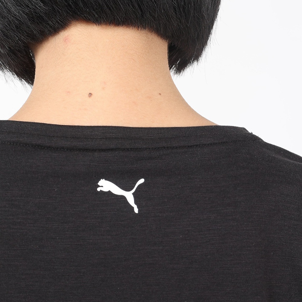 プーマ（PUMA）（レディース）FIT オーバーサイズ半袖Tシャツ 525498 01 BLK