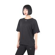 プーマ（PUMA）（レディース）FIT オーバーサイズ半袖Tシャツ 525498 01 BLK