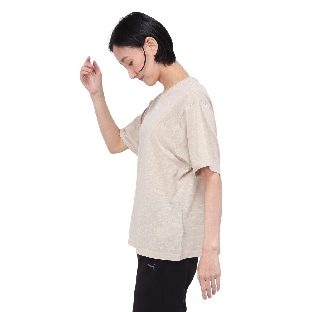 プーマ（PUMA）（レディース）FIT オーバーサイズ半袖Tシャツ 525498 90 BEG