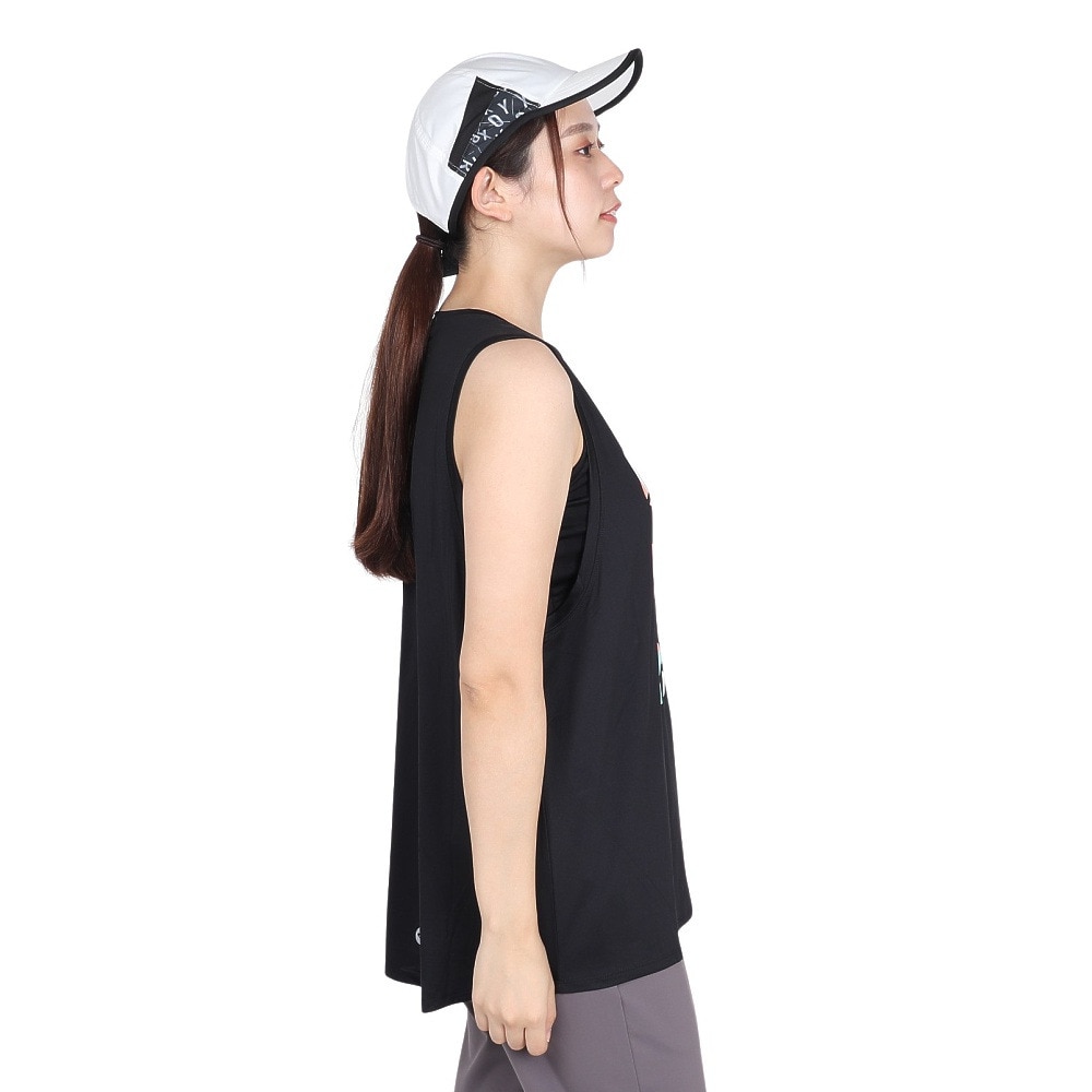 ロキシー（ROXY）（レディース）水陸両用 速乾 UVカット タンクトップ GOOD VIBES 24FWRSL244529BLK