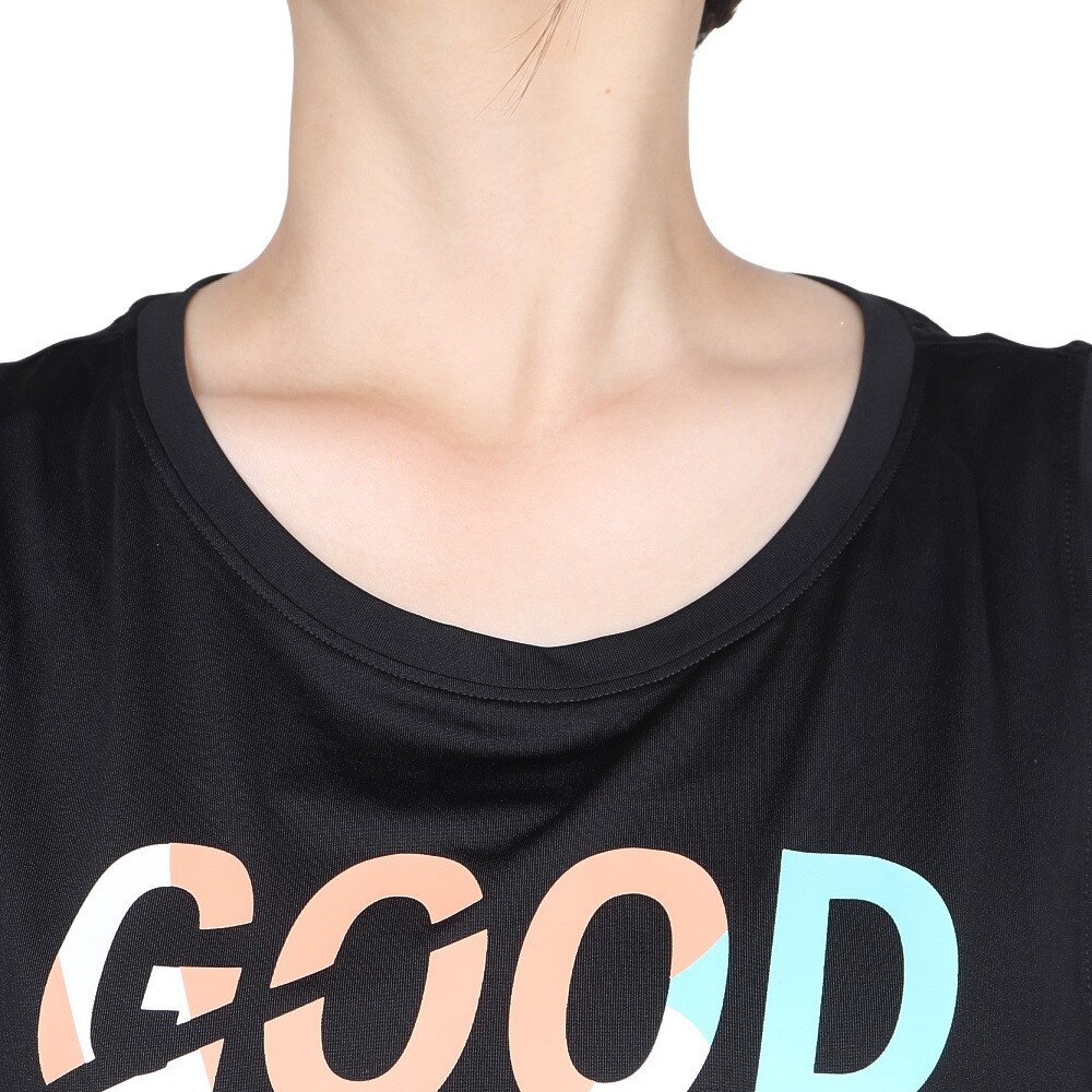 ロキシー（ROXY）（レディース）水陸両用 速乾 UVカット タンクトップ GOOD VIBES 24FWRSL244529BLK