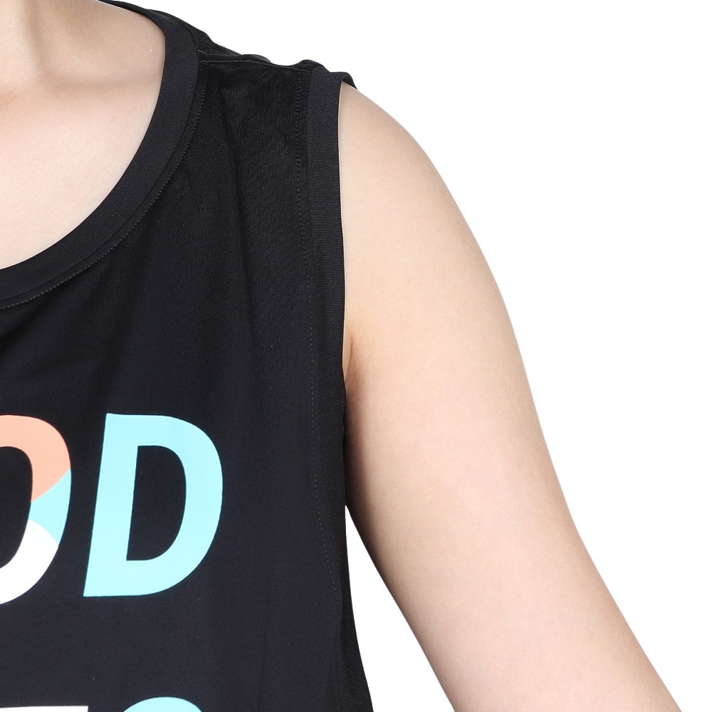 ロキシー（ROXY）（レディース）水陸両用 速乾 UVカット タンクトップ GOOD VIBES 24FWRSL244529BLK