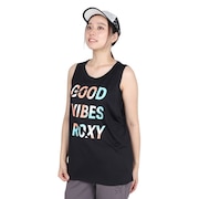 (レディース)水陸両用 速乾 UVカット タンクトップ GOOD VIBES 24FWRSL244529BLK