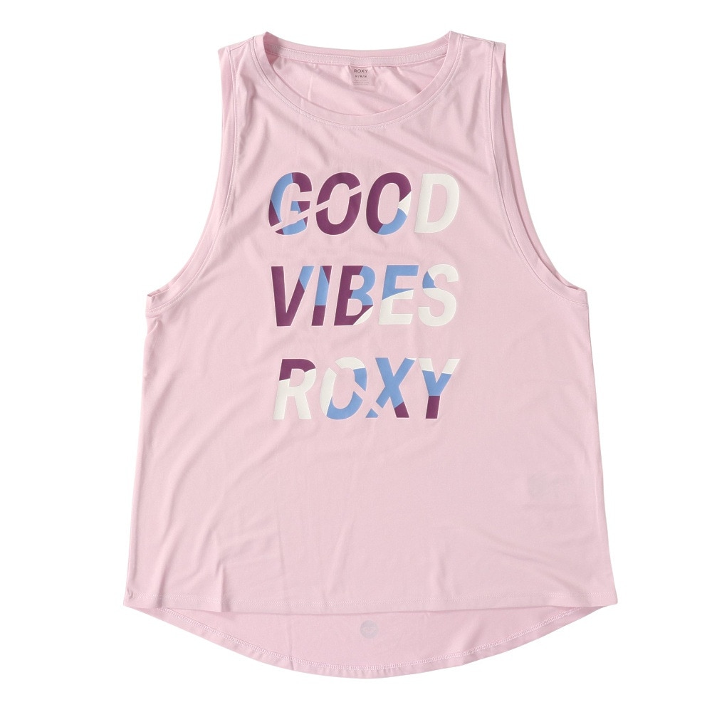 ロキシー（ROXY）（レディース）水陸両用 速乾 UVカット タンクトップ GOOD VIBES 24FWRSL244529PNK