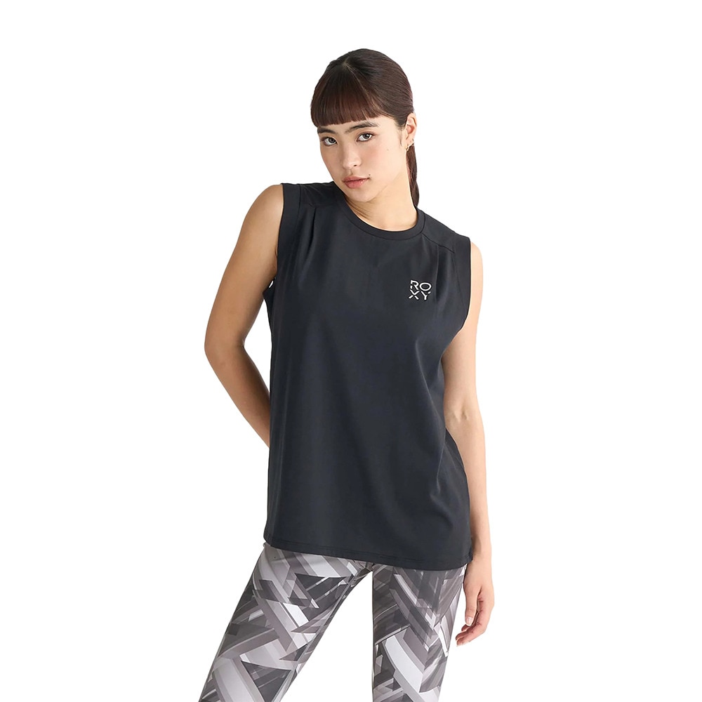 ロキシー（ROXY）（レディース）TAP THE TALENT スリーブレストップス 25SPRSL251522BLK