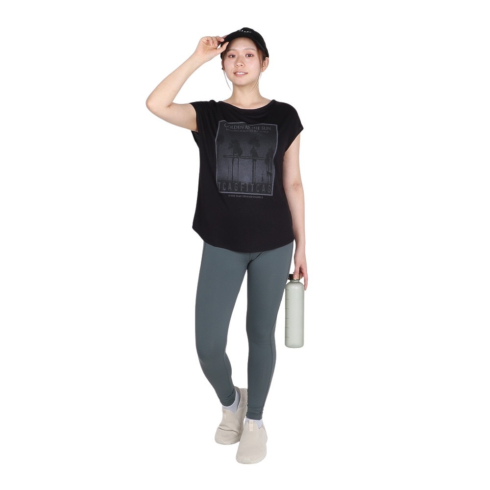 ジーフィット（G-FIT）（レディース）フレンチスリーブトップ GA-C671TS-B