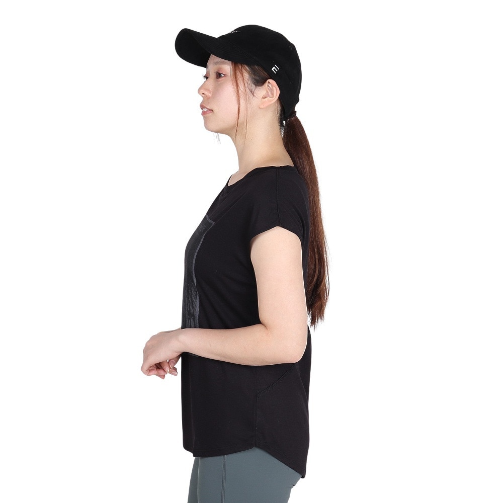 ジーフィット（G-FIT）（レディース）フレンチスリーブトップ GA-C671TS-B
