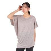 (レディース)Tシャツ レディース ヨガウェア アシンメトリートップ RF-C016TS HBR