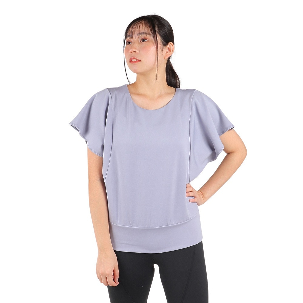 リアルストーン（RealStone）（レディース）Tシャツ レディース バタフライスリーブトップ RF-L011T GLP