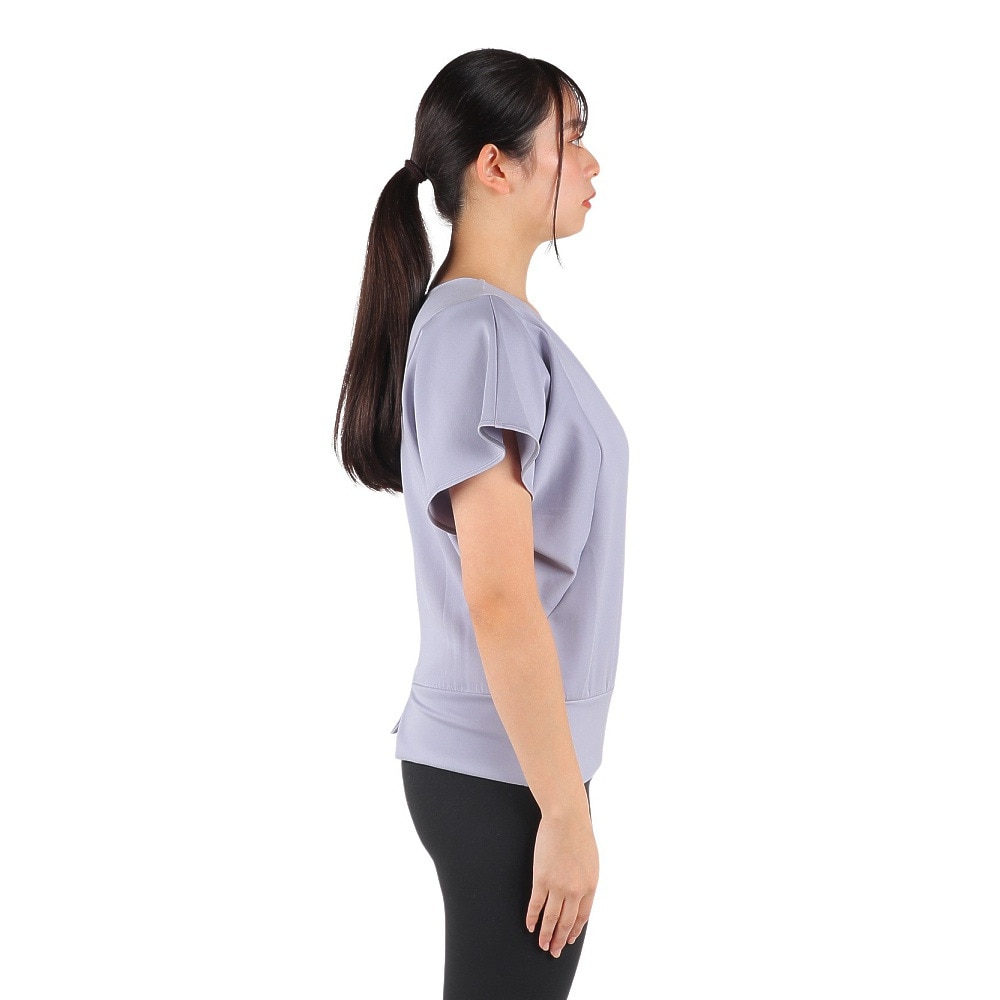 リアルストーン（RealStone）（レディース）Tシャツ レディース バタフライスリーブトップ RF-L011T GLP