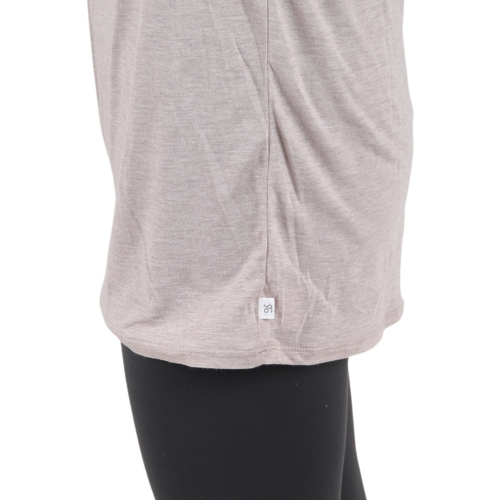 リアルストーン（RealStone）（レディース）Tシャツ レディース ヨガウェア  7分袖 RF-C017TS HBR