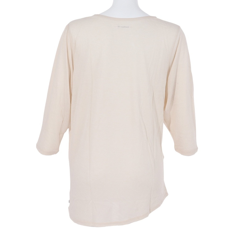 リアルストーン（RealStone）（レディース）Tシャツ レディース ヨガウェア  7分袖 RF-C017TS NTRL