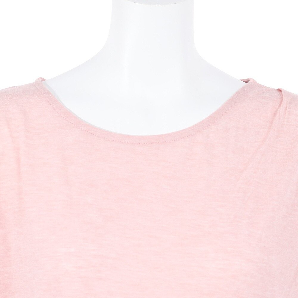 リアルストーン（RealStone）（レディース）Tシャツ レディース ヨガウェア  7分袖 RF-C017TS PI