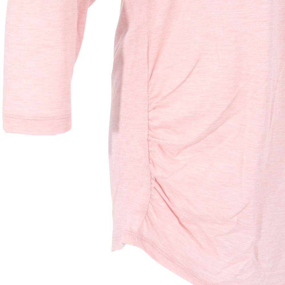 リアルストーン（RealStone）（レディース）Tシャツ レディース ヨガウェア  7分袖 RF-C017TS PI