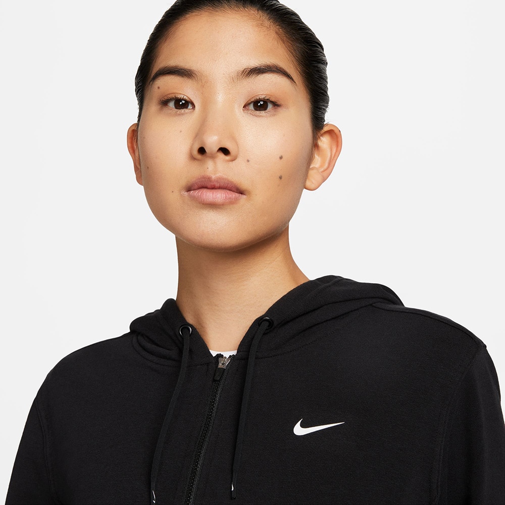 ナイキ（NIKE）（レディース）ドライフィット ワン フルジップ フレンチテリー パーカー FB5199-010
