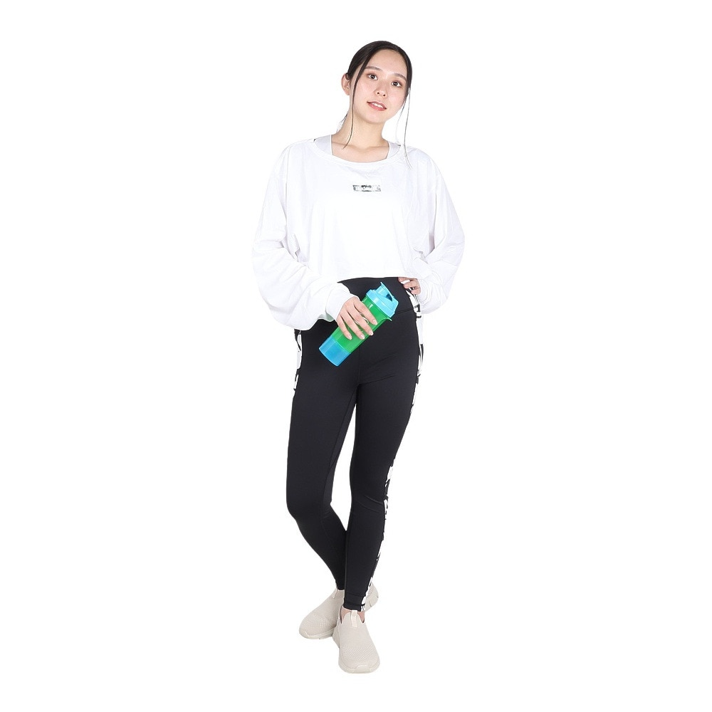 ハーレー（HURLEY）（レディース）ファントム クロップ タイダイ ボックス ロング スリーブ Tシャツ WUT2421032-WHT
