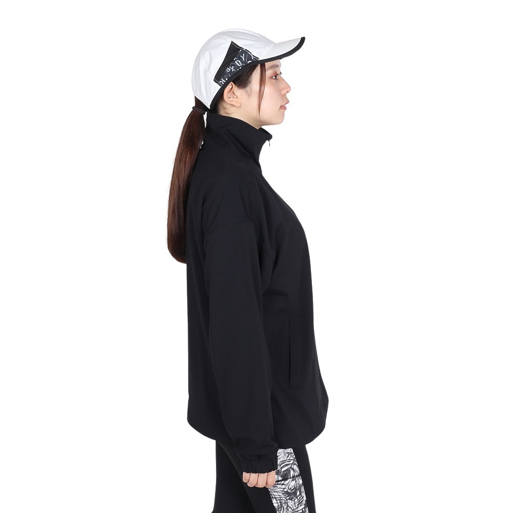 ロキシー（ROXY）（レディース）速乾 UVカット ハーフジップ フリース FEELING COZY 24FWRPO244519BLK
