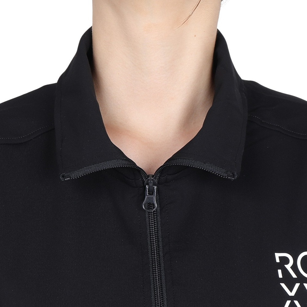 ロキシー（ROXY）（レディース）速乾 UVカット ハーフジップ フリース FEELING COZY 24FWRPO244519BLK