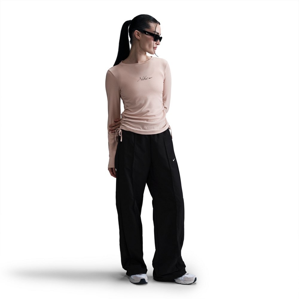 ナイキ（NIKE）（レディース）リブ ロングスリーブ クロップトップス HV5026-299