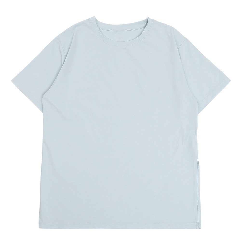 ジーフィット（G-FIT）（レディース）ルーズフィット Tシャツ & ブラトップ セット OG-C002TS LBLU