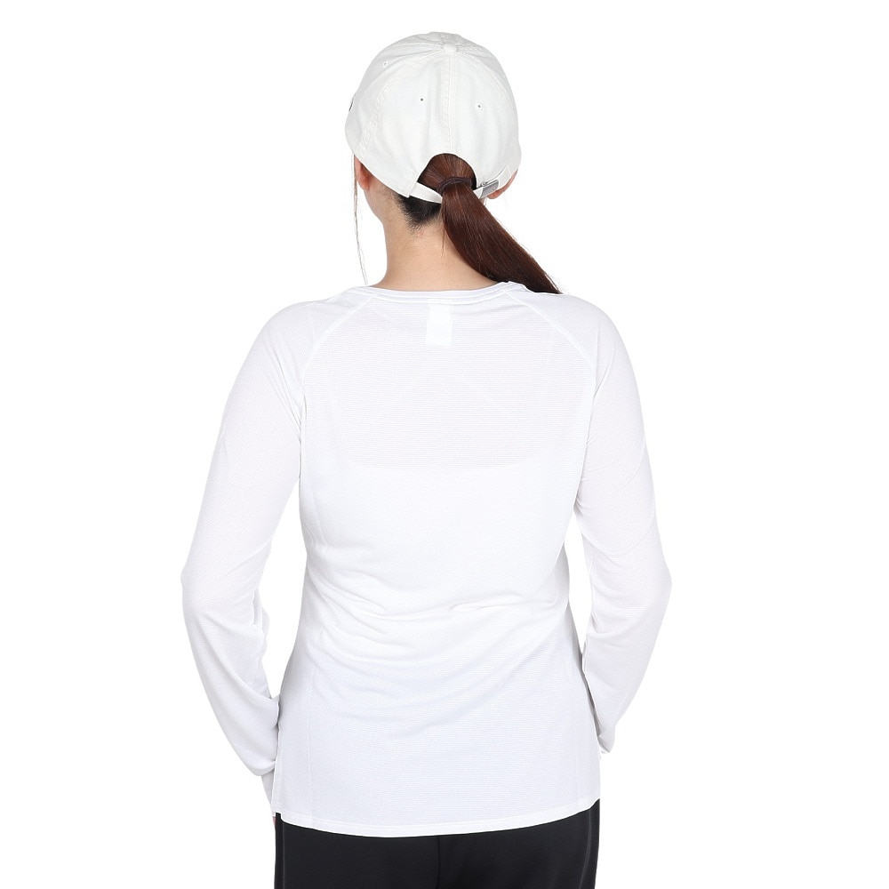 ニューバランス（new balance）（レディース）スポーツ長袖Tシャツ AWT53404WT