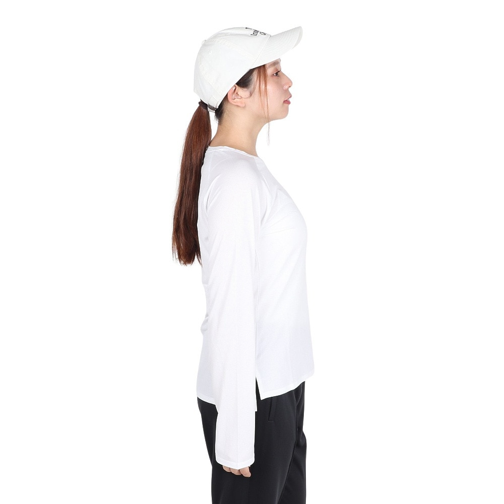 ニューバランス（new balance）（レディース）スポーツ長袖Tシャツ AWT53404WT