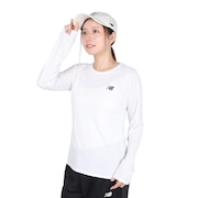 (レディース)スポーツ長袖Tシャツ AWT53404WT