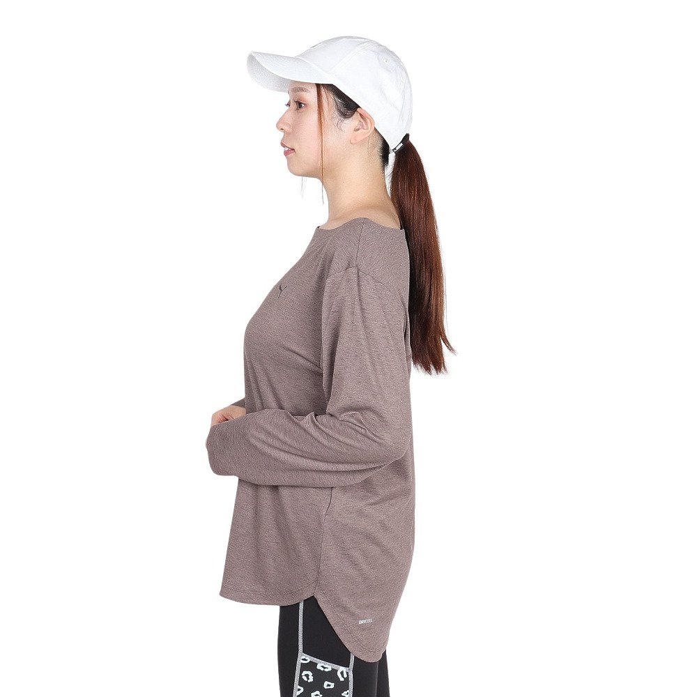 プーマ（PUMA）（レディース）トレーニング スタジオ 長袖Tシャツ 527987 41 DBRW